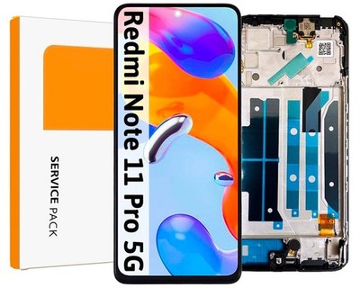 Original OEM Für Xiaomi Redmi Note 11 Pro 5G Display Bildschirm LCD +Rahmen