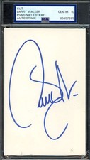 Larry Walker Rookie Cards Checklist and Autographed Memorabilia Guide 53
