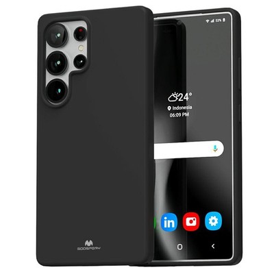 Mercury Softcase für Galaxy S25 Ultra, Schwarz