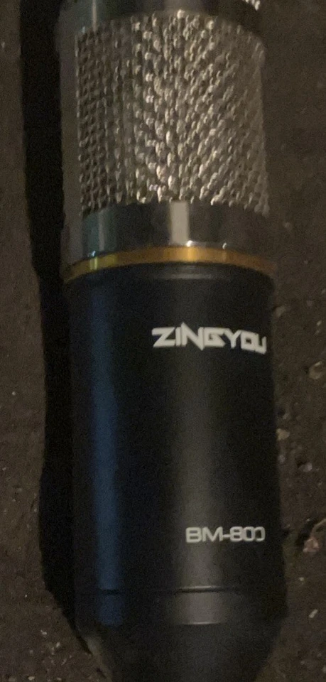 Zingyou BM-800 Condenser Microphone For Home Recording Studio Podcast Broadcast - Image 2 of 4