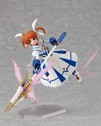 figma Chica Mágica Lírica Nanoha LA PELÍCULA 2ª A's Nanoha Takamachi Modo Sagrado - Imagen 5 de 7
