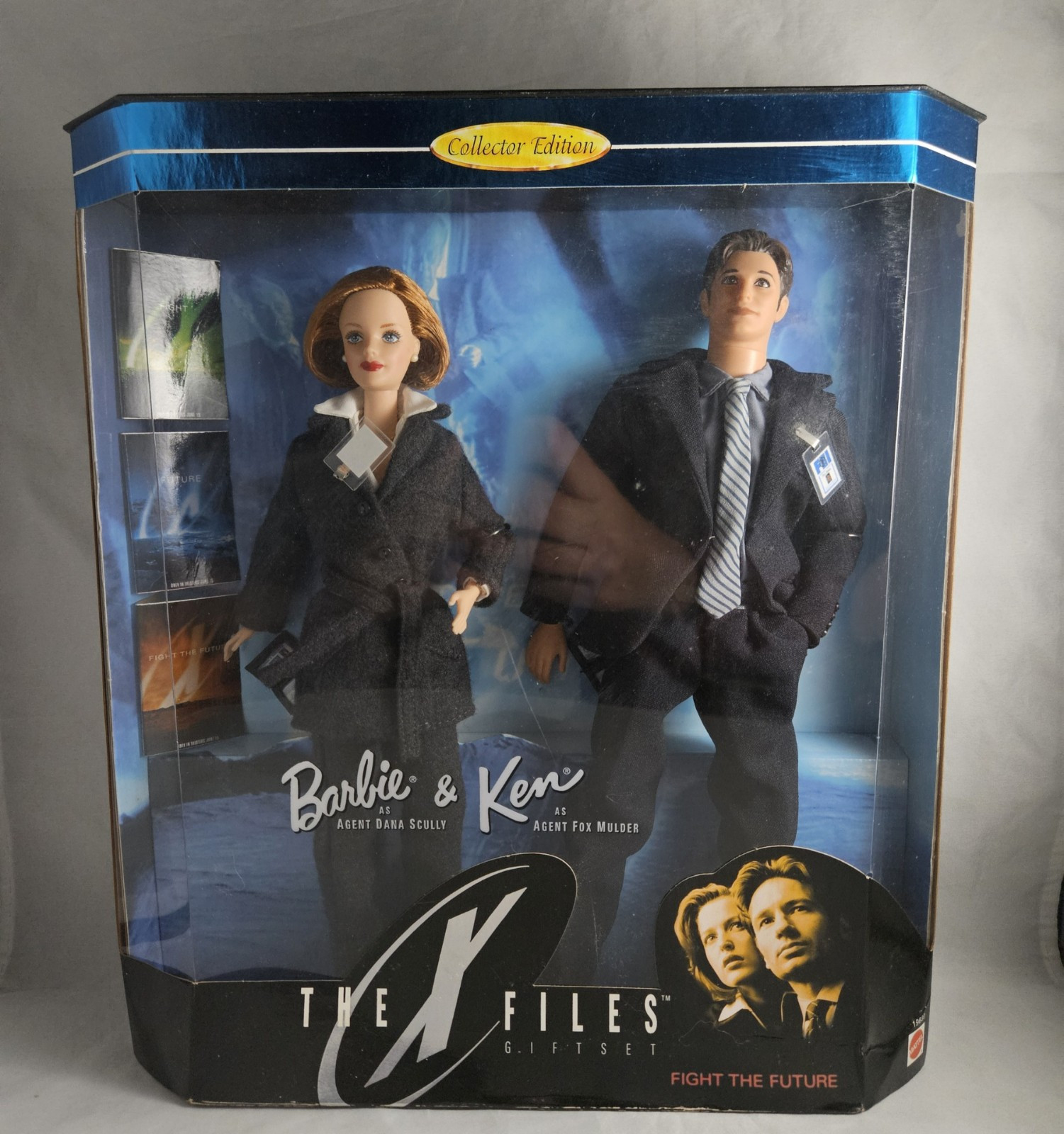 BARBIE & KEN SCULLY & MULDER The X-Files Gift Set Collector Edition Doll Toy