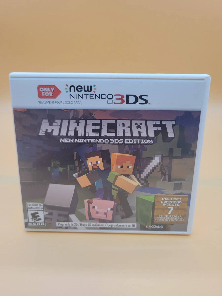 Minecraft Nintendo 3DS NTSC-U/C (US/CA) Video Games for sale | eBay