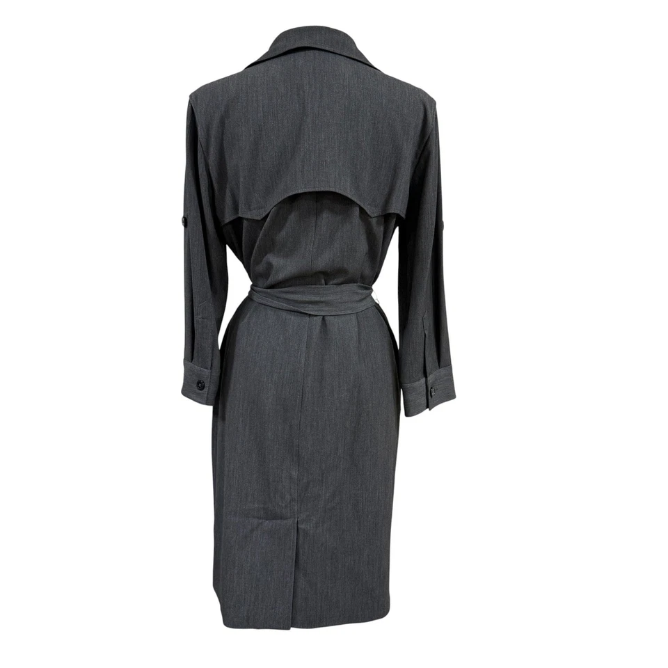 Gabardina gris Y2K American Living de colección talla 12 Foto 2 de 4