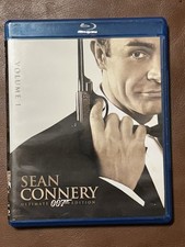 007: The Sean Connery Collection - Vol 1 Blu-ray, 2013, 3-Disc Set UNSCRATCHED