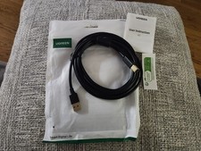 UGREEN Black USB to B Cable