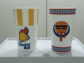 GTA VI Burger Shot & Cluckin Bell Collectible Cup Set Miami Heat Rockstar Promo