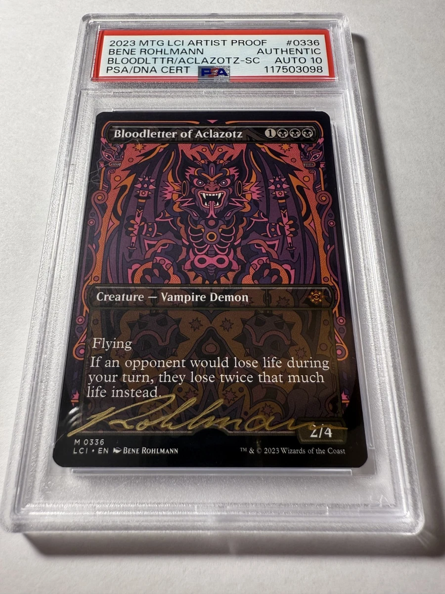 Magic: The Gathering Professional Sports Authenticator (PSA) Black