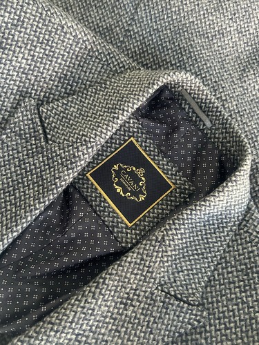 Mens Cavani Signature Overcoat Jacket Single Breasted Coat Wool Blend 50 Large - Picture 7 of 20