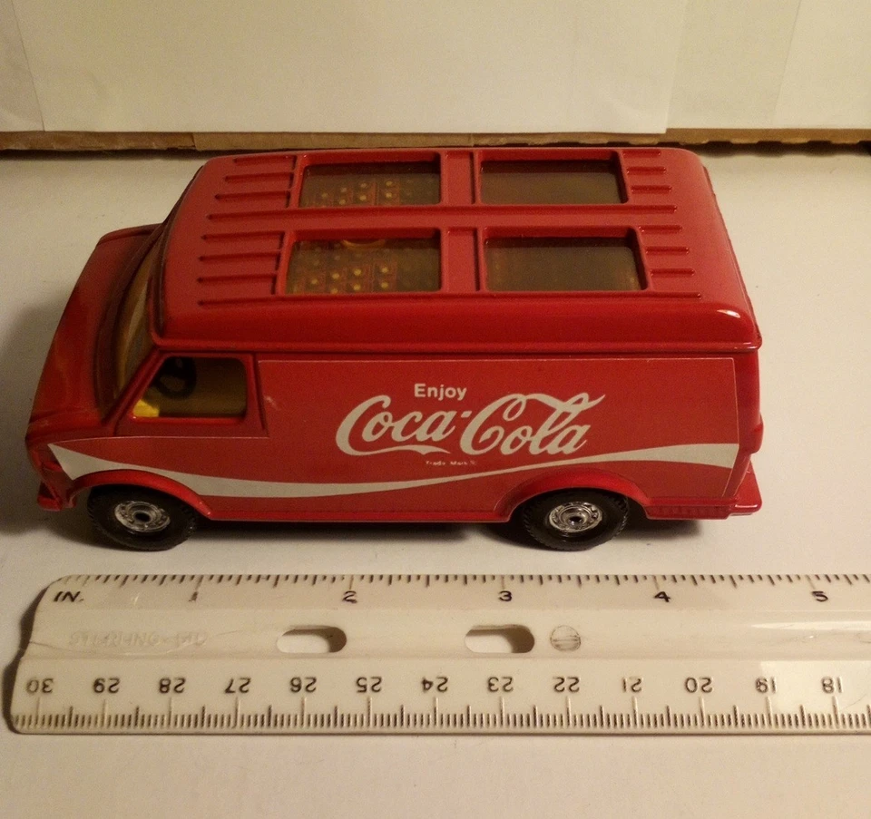 Coca-Cola Vintage Corgi Die Cast Van 1978 (Rare) 4.75 in. (from a collection) - Image 3 of 4