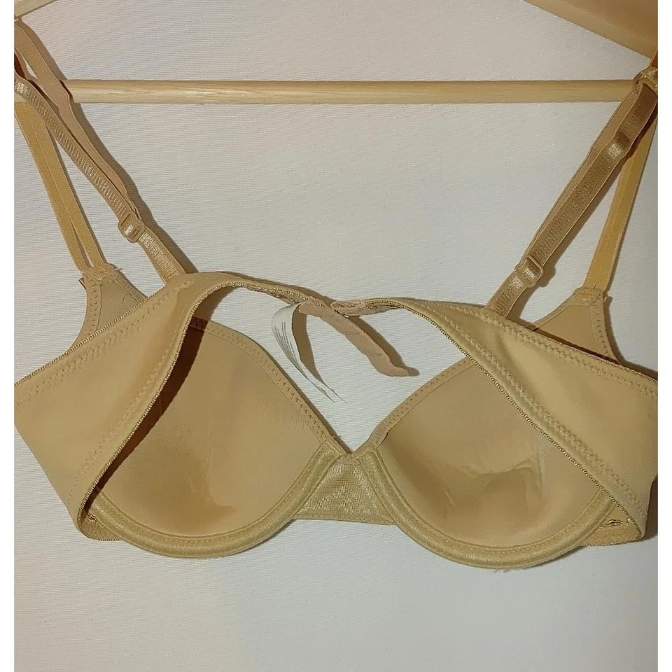 Chantelle Essentia Contour T-shirt Underwire Bra Toffee Style 1575 Tan 32A - Image 2 of 4