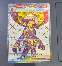 Pokemon TCG Toxtricity ex 227/182 SV04 Paradox Rift UR Full Art Holo Eng 260HP