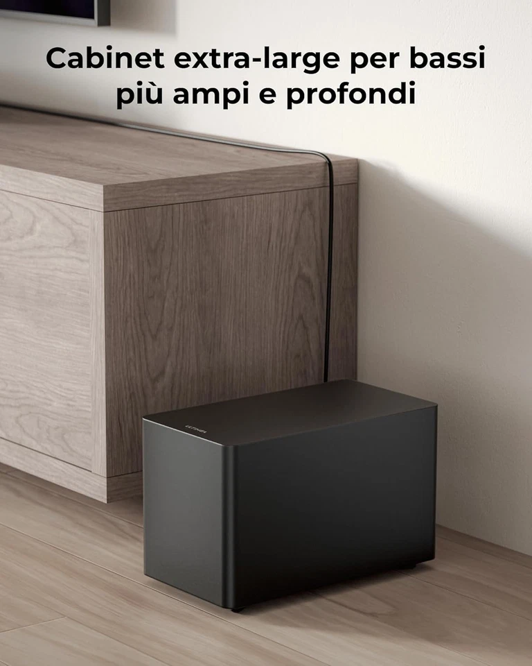 5.1Ch Soundbar TV Con Dolby Atmos, Impianto Audio Surround per Home Theater, Sou - Immagine 4 di 4