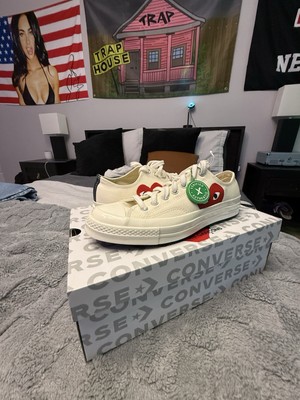 Converse Play Commes des Garcons Shoes Size 8.5