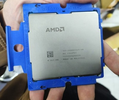 AMD EPYC 9755 QS （ES）CPU ZEN5 TURIN SP5 128Cores  256 Threads 2.7GHz Processors