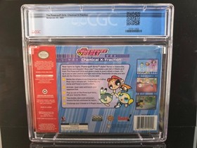 Powerpuff Girls Chemical X-Traction Nintendo 64 N64 Sealed Graded CGC 9.0 A++