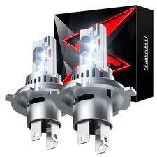 9003 H4 LED Headlights Bulbs High Low Beam For Honda Civic Sedan/Coupe 1999-2003