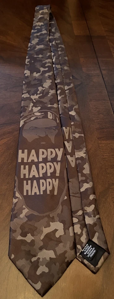 Duck Dynasty Marrón Camuflaje Hecho a Mano 100% Poliéster Hecho en China Foto 3 de 4