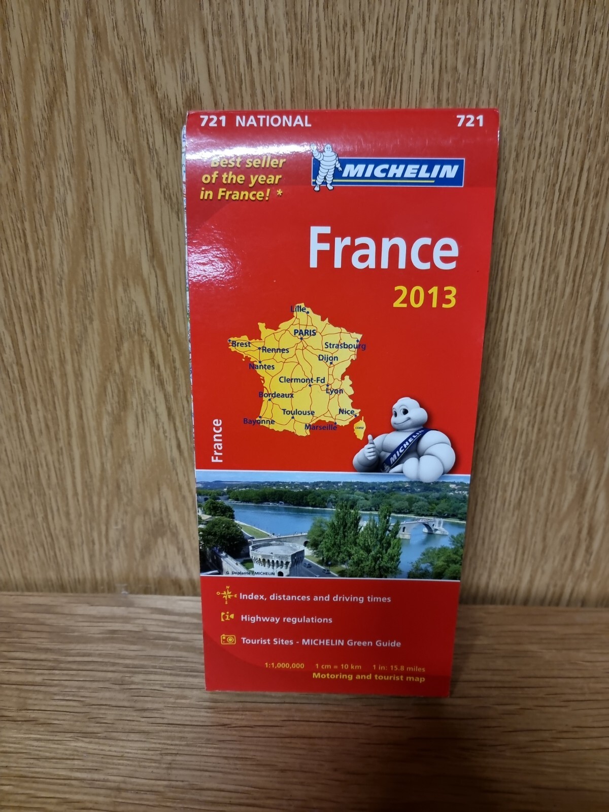 France 2013 National Map 721 (Michelin National Maps) (L3)