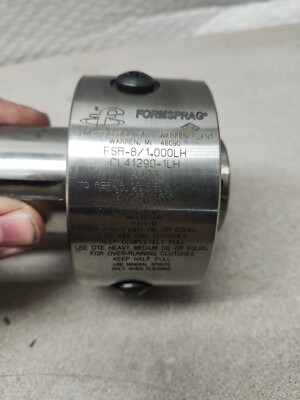 Embrayage Débordant FORMSPRAG FSR 8/1000GRRH CL41290-1GRRH – Neuf, état Excellent
