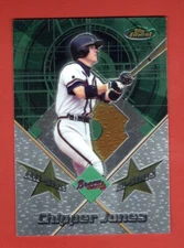 2001 Finest All-Stars #FAS4 Chipper Jones Atlanta Braves