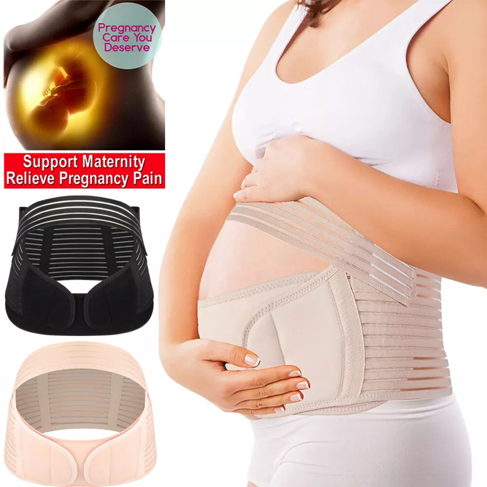 Pack de 2 Fajas Soporte Ajustable Para Embarazo Faja De Maternidad OEM