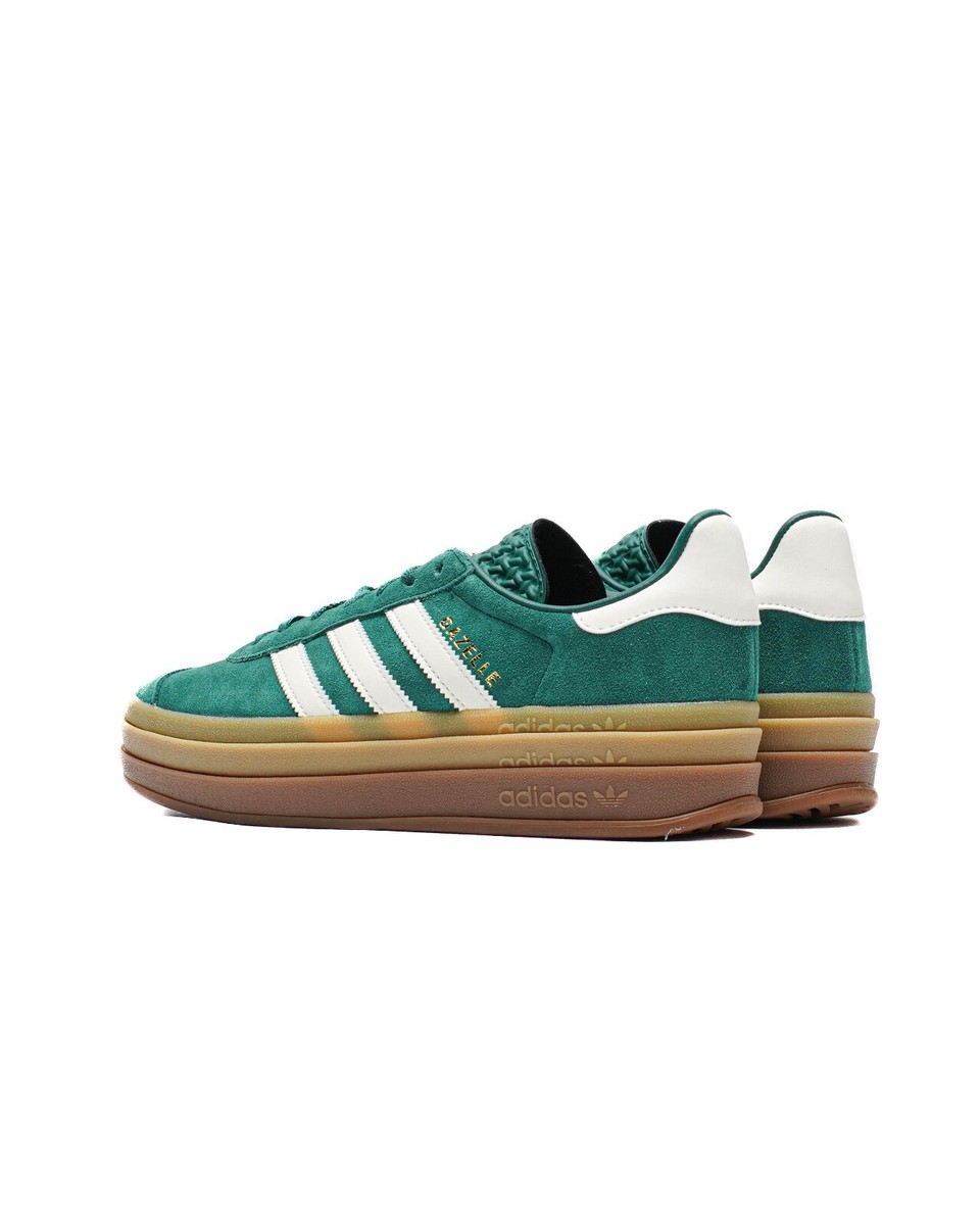 【送料&関税込】Adidas Gazelle Bold Sneakers In Green Suede adidas Gazelle Bold Shoes - Green | Free Shipping with