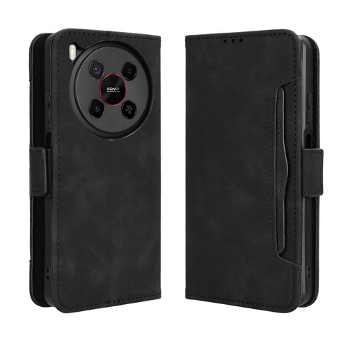 For ZTE nubia V70 Max, Separable Card Slot Leather Wallet Stand Case Cover - Picture 24 of 28