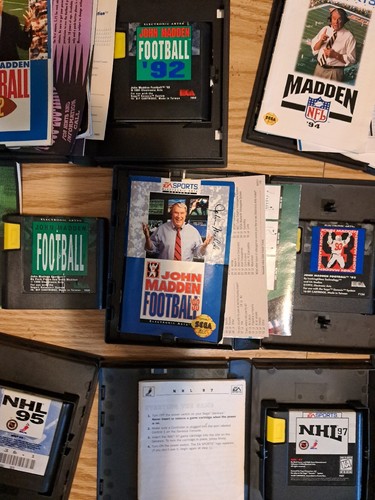 Madden NFL 97 (Sega Genesis, 1996) 1997 Complete CIB W/ Manual tested - Picture 23 of 24