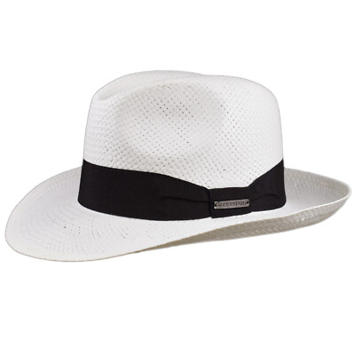 Melegari Cappello pseudo panama extra fedora ala cm