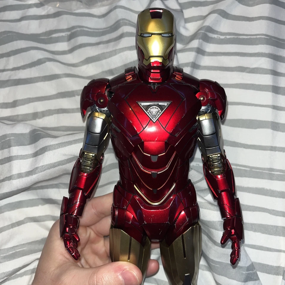 Figura Hot Toys MMS378-D17 Avengers IRON MAN Mark VI Diecast MK6 escala 1/6 Foto 2 de 4