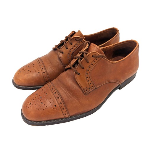 Flag LTD. Men\'s Noble Bit Leather Brown Loafer Dress Shoes‎ SZ 8.5 Flag Ltd. Mens Noble Dress Shoes. - Gem main image 3