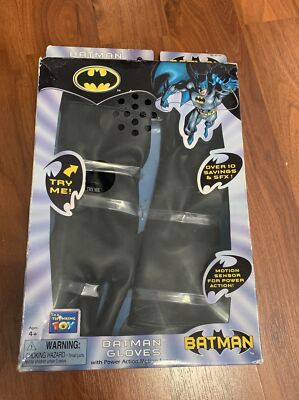 NEW Talking Batman Gloves w/Motion Sensor - ThinkWay - 10 Sayings & SFX