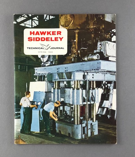 HAWKER SIDDELEY TECHNICAL JOURNAL SPRING 1960 - EARTH SATELLITES  - Picture 1 of 10