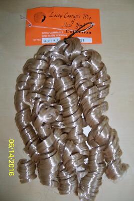 LACEY WIGS 30'' LONG BLONDE CURLY BRAID COLONIALSTORYBOOK COSTUME LW101CBL