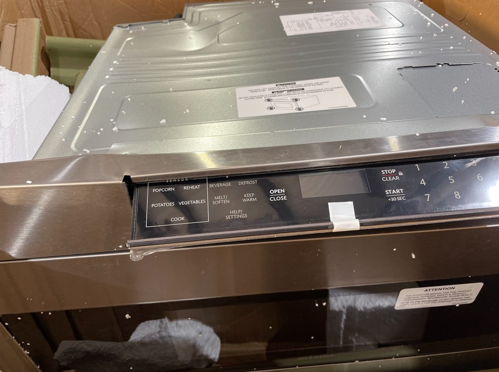 Sharp SMD3070ASY 30" Stainless Steel Microwave Drawer 74000619579 eBay