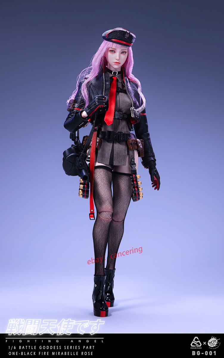 POPTOYS x COLOUR STUDIO BG-001 ミラベル ローズ POPTOYS x COLOUR STUDIO 1/6 BG-001 Black Fire Mirabelle Rose
