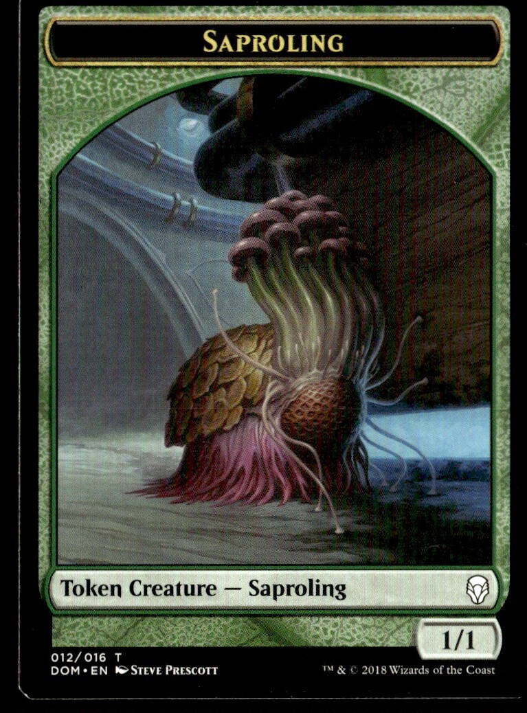 2018 Dominaria Saproling Token Common #12 MTG Card