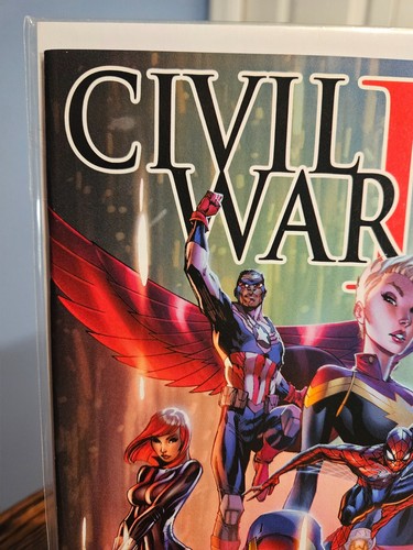 Civil War II #1 J Scott Campbell Midtown Comics Variant NM Marvel Comics 2016 - Picture 2 of 11