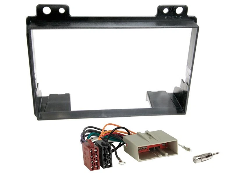 JVC Autoradio Touchscreen Bluetooth USB für Ford Fusion 2002-2005 in schwarz - Bild 2 von 4