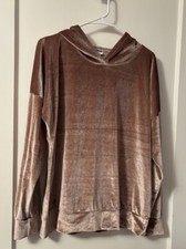 EXCLUSIVE Mauve Hoodie - Velvet Outer Shell, No Pockets