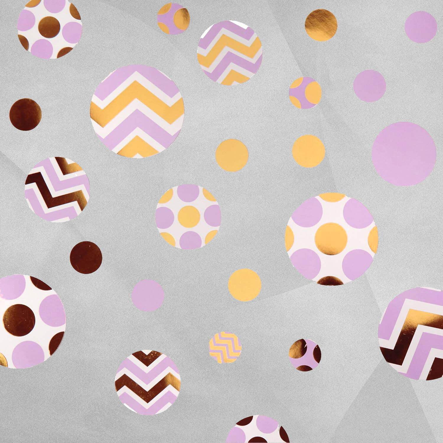 Neviti Colour Block Table Scatters - Pink, Gold and White