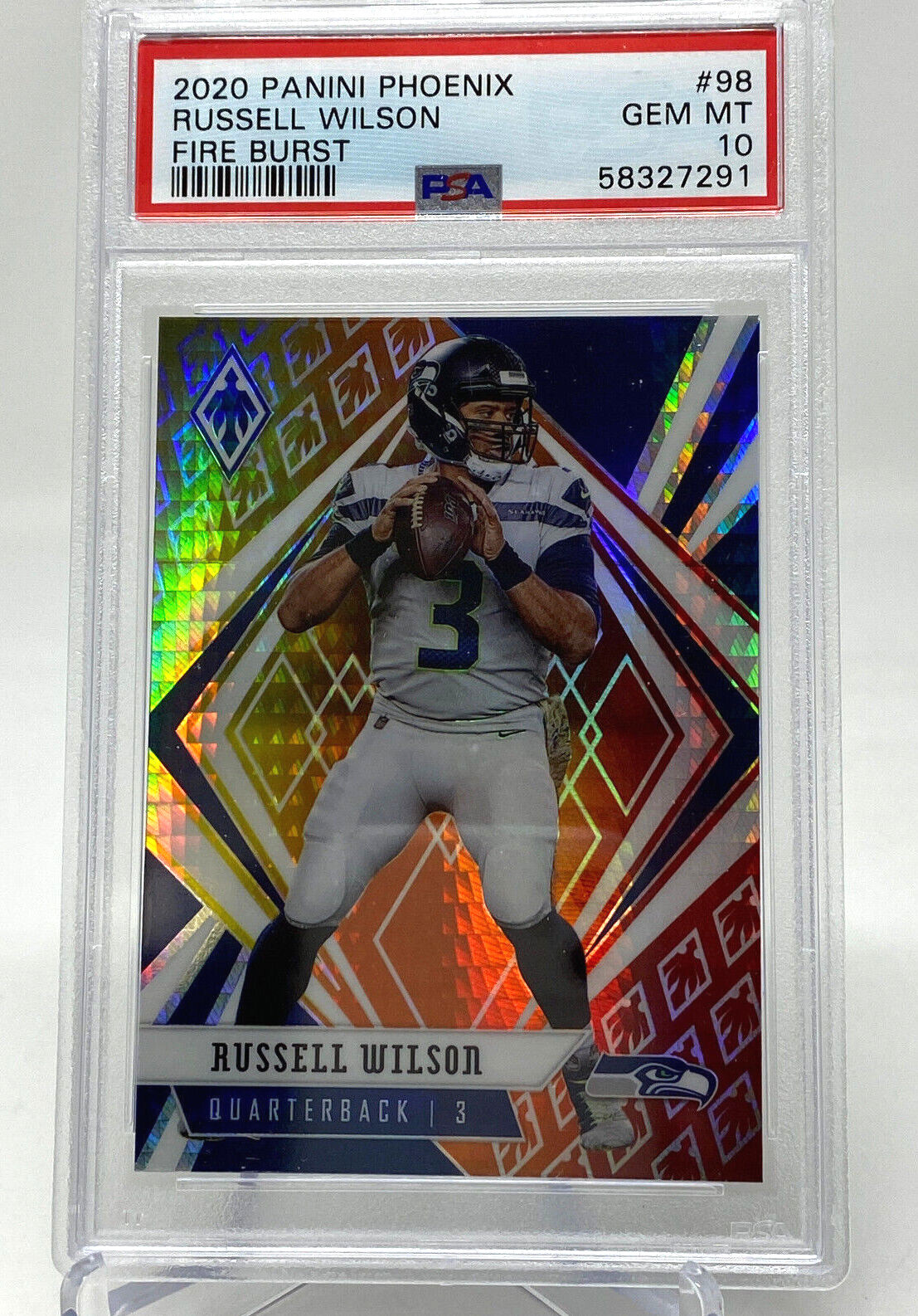 Russell Wilson #84 2018 Panini Immaculate Collection Football