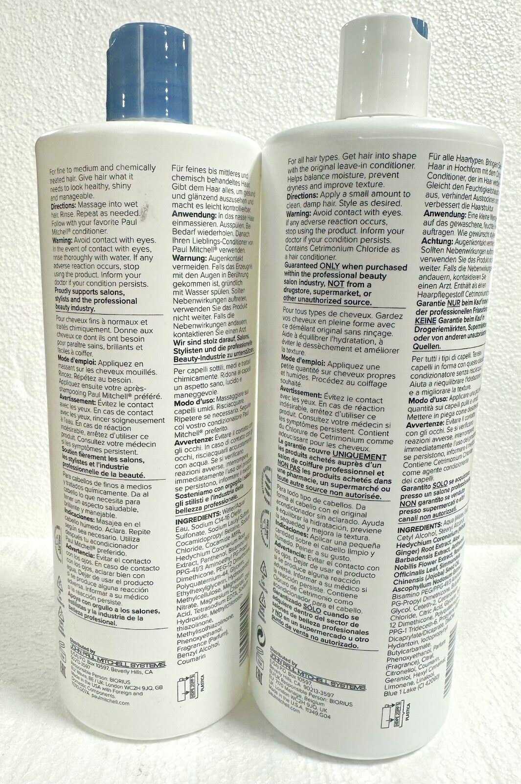 Paul Mitchell Shampoo One & The Conditioner Duo 33.8 Oz
