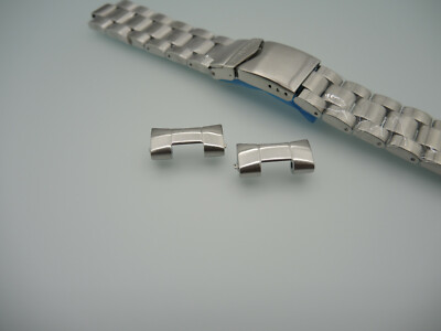 Chase-Durer Stahlband, 21 mm, Bracelet, Strap, Stahlarmband, Armband, NOS