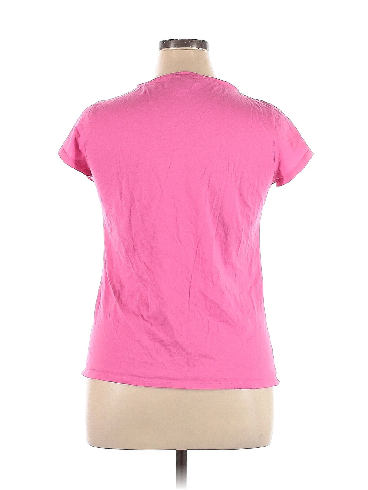 Juicy Couture Women Pink Short Sleeve T-Shirt XL - image 2