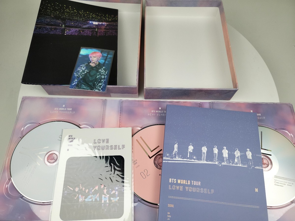 BTS LYS Seoul DVD トレカ ポスター セット BTS Love Yourself In Seoul DVD V Photo card + Poster Set