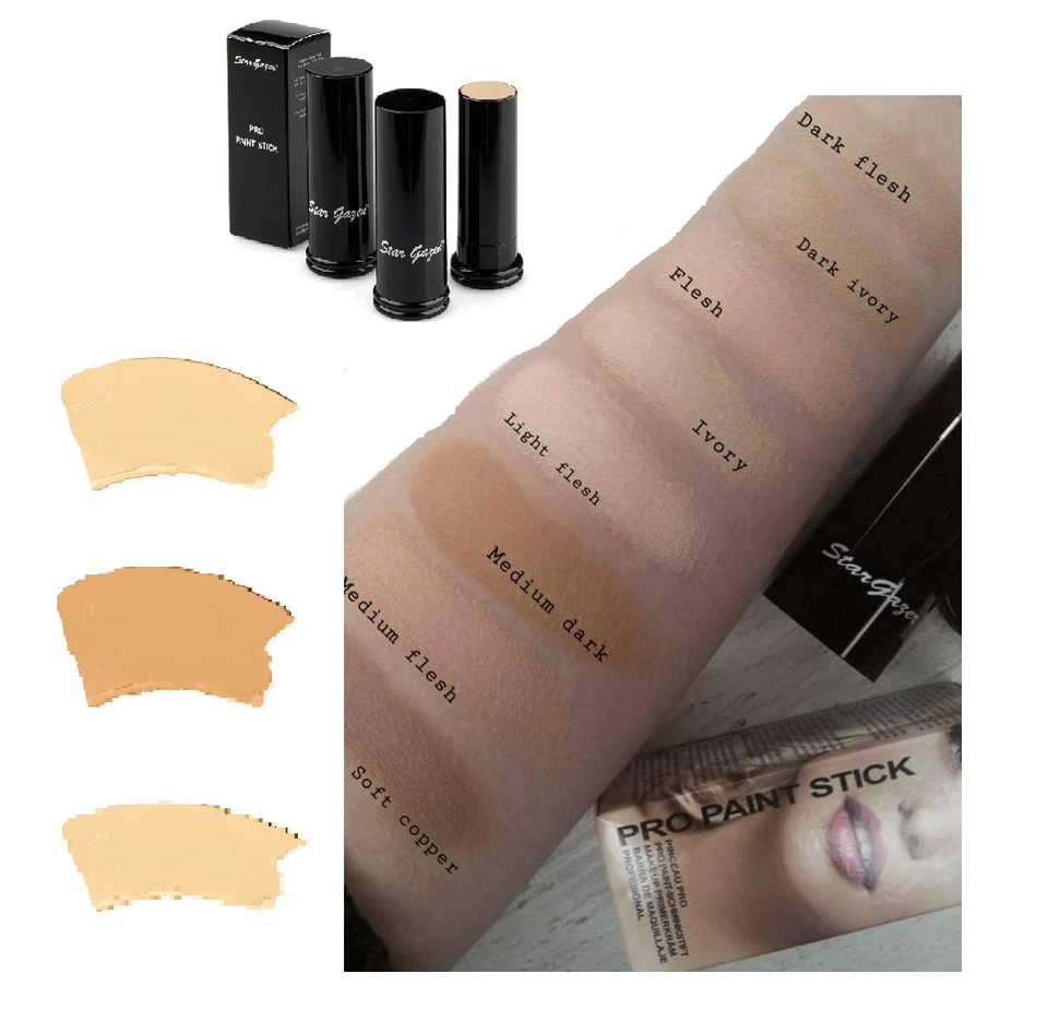 Stargazer Cosmetics PRO Paint Foundation Contour Concealer Roll Up Stick - Image 2 of 3