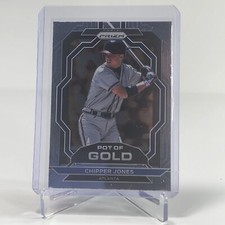 2023 Prizm Baseball Pot of Gold #PG-17 Chipper Jones - Atlanta Braves