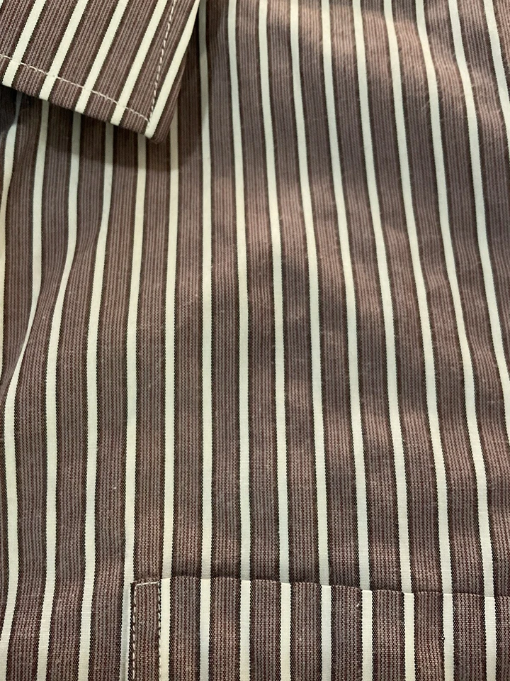 Camisa John Lennon Inglés Lavandería Puño Francés Multicolor Rayas L/S Mediana Foto 3 de 4